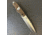 Hoffner Knives Hand Spear Fixed Blade Knife, 5in, 440C Steel, Chiseled Maduro Grip, Silver Smooth Blade, Black, HS-S5SBS-CMA