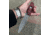 Hoffner Knives Hand Spear Fixed Blade Knife, 5in, 440C Steel, Chiseled Nightstalker Grip, Black Smooth Blade, Black, HS-S5SBK-CRB