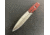 Hoffner Knives Hand Spear Fixed Blade Knife, 5in, 440C Steel, Chiseled Nightstalker Grip, Silver Smooth Blade, Black, HS-S5SBS-CRB