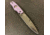 Hoffner Knives Hand Spear Fixed Blade Knife, 5in, 440C Steel, Chiseled Valkyrie Ops Grip, Black Smooth Blade, Black, HS-S5SBK-CPG