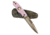 Hoffner Knives Hand Spear Fixed Blade Knife, 5in, 440C Steel, Chiseled Valkyrie Ops Grip, Black Smooth Blade, Black, HS-S5SBK-CPG