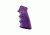 Hogue AR-15/M-16 Rubber Grip w/ Finger Grooves, Purple, 15006