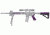HOG 15655 AR15KIT FG GRP/OM STK PURPLE