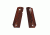 Hogue 1911 Govt. Ambidextrous Safety Cut Grip, Model Bobtail, Checkered, Goncalo, 45251