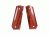 Hogue 1911 Govt. Ambidextrous Safety Cut Grip, Model Bobtail, Smooth, Coco Bolo, 45850