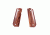 Hogue 1911 Govt. Ambidextrous Safety Cut Grip, Model Bobtail, Smooth, Kingwood, 45650