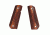 Hogue 1911 Govt. Ambidextrous Safety Cut Grip, Model Round Heel, Checkered, Goncalo, 45241