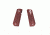 Hogue 1911 Govt. Ambidextrous Safety Cut Grip, Model Round Heel, Checkered, Kingwood, 45641