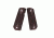 Hogue 1911 Govt. Ambidextrous Safety Cut Grip, Model Round Heel, Checkered, Rosewood, 45941