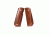 Hogue 1911 Govt. Ambidextrous Safety Cut Grip, Model Round Heel, Smooth, Goncalo, 45240