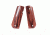 Hogue 1911 Govt. Ambidextrous Safety Cut Grip, Model Round Heel, Smooth, Kingwood, 45640
