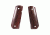 Hogue 1911 Govt. Ambidextrous Safety Cut Grip, Model Round Heel, Smooth, Rosewood, 45940
