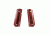 Hogue 1911 Govt. Ambidextrous Safety Cut Grip, Model Round Heel, Smooth, Rosewood Laminate, 45540