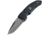 Hogue SIG A01-MicroSwitch Tactical Automatic Knife, 2.75in, Stainless Steel, Drop-point, Black G10, Black G10, 16112