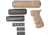 Hogue Ak 47ak 74 Standard Chinese And Russian Kit Overmolded Grip And Forend Ghillie Tan 74908 1h Gu 74908