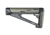 Hogue AR-15/M-16 OverMolded Fixed Buttstock - Fits A2 Buffer Tube, OD Green, 15241