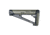 Hogue AR-15/M-16 OverMolded Fixed Buttstock - Fits A2 Buffer Tube, OD Green, 15241