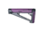 Hogue AR-15/M-16 OverMolded Fixed Buttstock - Fits A2 Buffer Tube, Purple, 15641