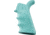 Hogue AR-15/M-16 Rubber Grip Beavertail with Finger Grooves, Aqua, 13024