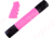 Hogue AR-15/M-16 Kit - OverMolded Grip and Free Float Forend, Pink 15708