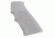Hogue AR15 / M16 Checkered Aluminum - Matte Clear Anodized 15174