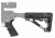 HOGUE AR15/M16 Kit, Finger Groove Beavertail Grip and OverMold Collapsible Buttstock, Fits Mil-Spec Buffer Tube, Black Rubber 15056