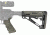 HOGUE AR15/M16 Kit, Finger Groove Beavertail Grip and OverMold Collapsible Buttstock, Fits Mil-Spec Buffer Tube, Ghillie Green Rubber 15856