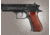 Hogue Baby Eagle .40 / 9mm, Jericho &amp; Uzi Eagle P-9 Coco Bolo Checkered 76811
