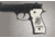 Hogue Beretta 92 Scrimshaw Ivory Polymer - Marines insignia 92030