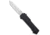 Hogue Compound OTF Automatic, 3.5in Tanto Blade - Black PVD Finish Solid Black G10 Frame - Tritium Trigger, 34021