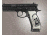 Hogue CZ 75 Scrimshaw Ivory Polymer - Grim Reaper 75026
