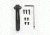 Hogue Deep Carry Clip &amp; Torx Screw Kit - Fits EX-01, EX-03, EX-04 and OTF, Black Finish 34080