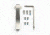 Hogue Deep Carry Clip &amp; Torx Screw Kit  - Fits EX-01, EX-03, EX-04 and OTF, Tumbled Finish 34084