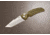 Hogue EX-01 3.5in Tactical Folder Tanto Blade Tumble Finish Alum Frame - Matte OD Green 34161