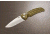 Hogue EX-01 4in Tactical Folder Drop Point Blade Tumble Finish Alum Frame - Matte OD Green 34151