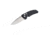 Hogue EX-01 Drop Point Folding Knive, 4in Blade, Black, 36157