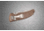 Hogue EX-03 3.5in Folder Tanto Blade Tumble Finish Polymer Frame - Matte Brown 34363