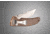 Hogue EX-03 3.5in Folder Tanto Blade Tumble Finish Polymer Frame - Matte Brown 34363