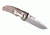 Hogue EX-03 3.5in Folder Drop Point Blade Tumble Finish Polymer Frame - Matte Brown 34373