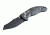 Hogue EX-04 3.5in Folder Wharncliffe Blade Black Finish G-10 Frame - G-Mascus Black/Gray 34469