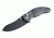 Hogue EX-04 4in Folder Upswept Blade Black Finish G-10 Frame - G-Mascus Black/Gray 34459