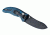 Hogue EX-04 4in Folder Upswept Blade Black Finish G-10 Frame - G-Mascus Blue Lava 34453
