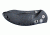 Hogue EX-04 4in Folder Upswept Blade Black Finish G-10 Frame - Solid Black 34450