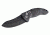 Hogue EX-A04 3.5in. Auto Folder Upswept Blade Black Finish G-10 Frame, G-Mascus Black/Gray 34439