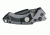 Hogue EX-A05 Sig Tactical Automatic Folding Knife, 3.5in, Spear Point Blade, Black Finish, Grey Aluminum/Black G10 Frame, 36532