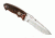 Hogue EX-F01 5.5in Sig Fixed Drop Point Blade, A-2 Bead Blast, Clear Finish, Black Sheath, Reinforced Rosewood Scales Sig Medallion 37175