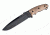 Hogue EX-F01 7in Fixed Drop Point Blade A-2 Black Kote G-10 Scales - G-Mascus Tan 35157
