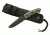Hogue EX-F01 Fixed Blade Knife w/ 5.5in Drop Point Blade &amp; G-10 G-Mascus Green Handle