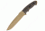Hogue EX-F01 Fixed Blade Tan Knife HO35153