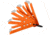 Hogue Expel Blade Guard, Orange Nylon, High Carbon Steel Blade, 5 Guards &amp; 1 Key Ring, 167674